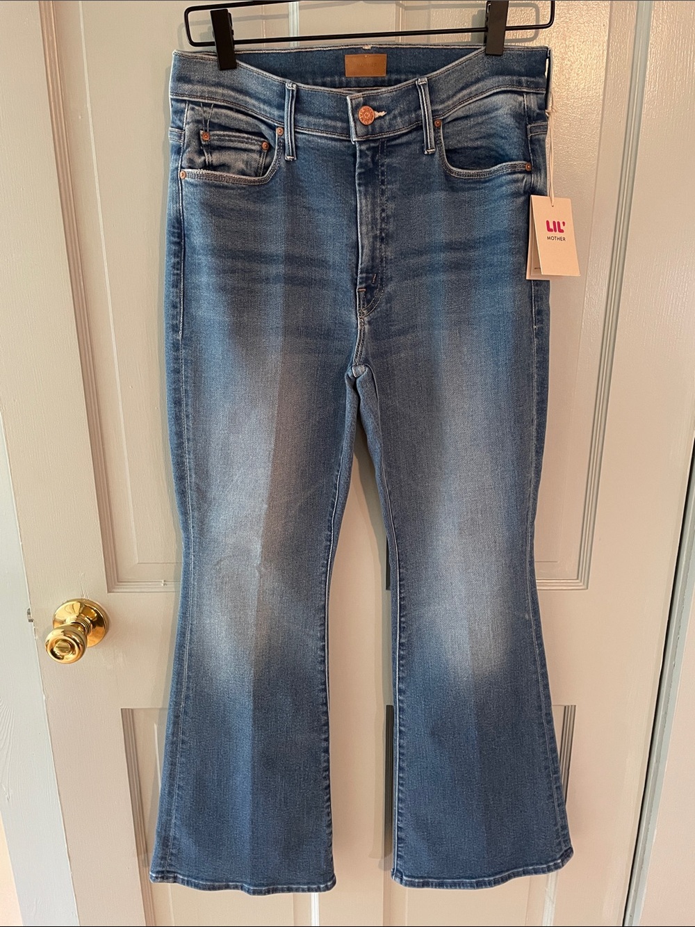Lil’ Mother Weekender Flare Mid Rise 30 NWTS Petite